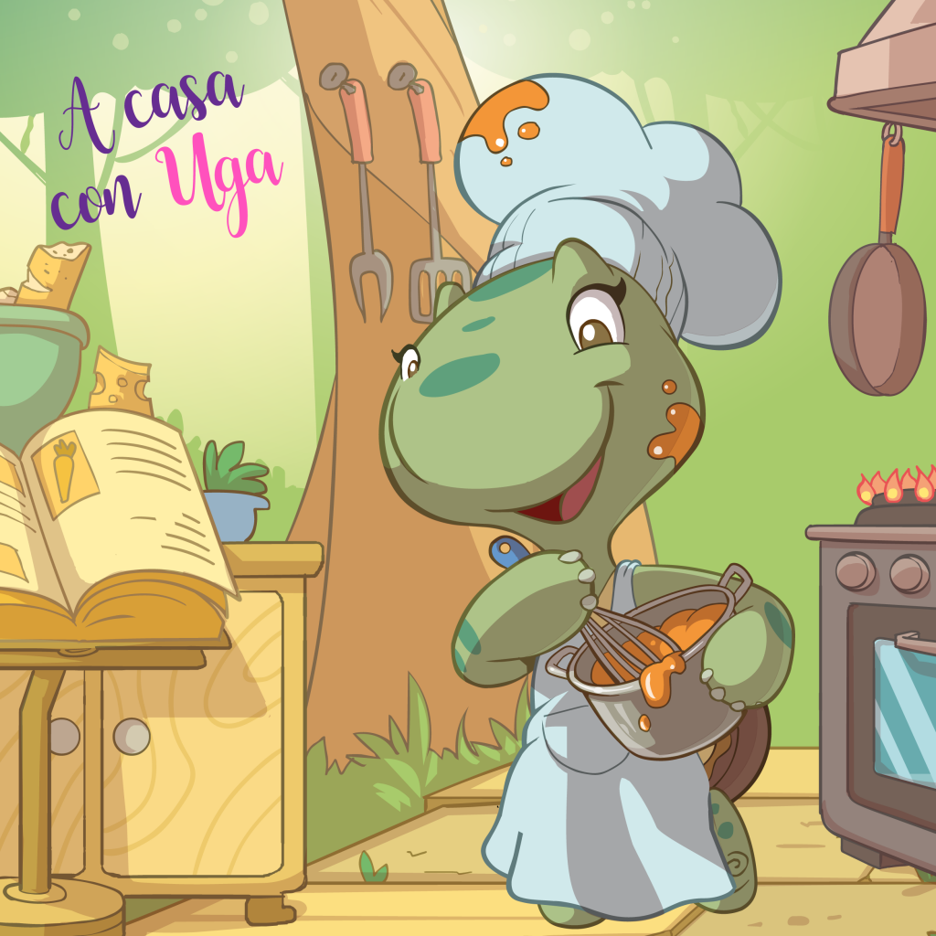 Salame al cioccolato con le uova di Pasqua