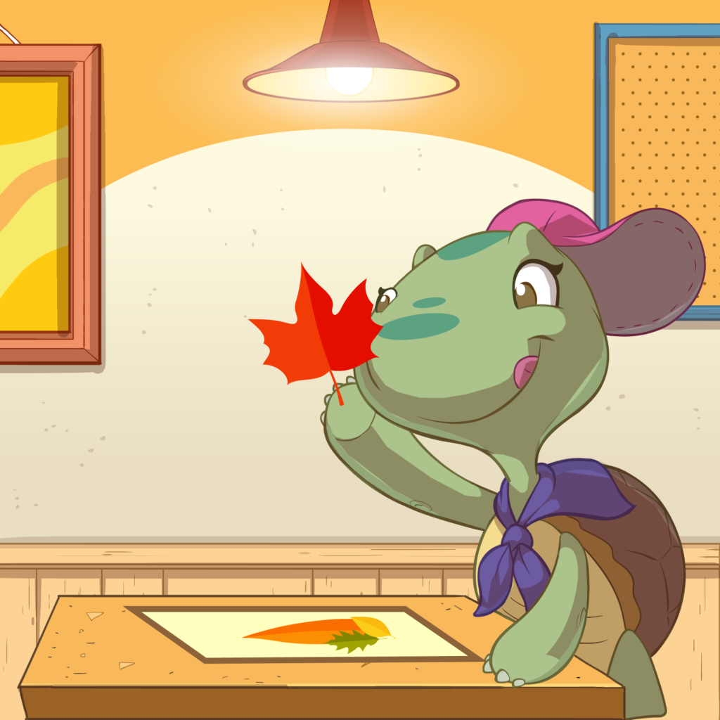 Benvenuto autunno: disegniamo con le foglie!